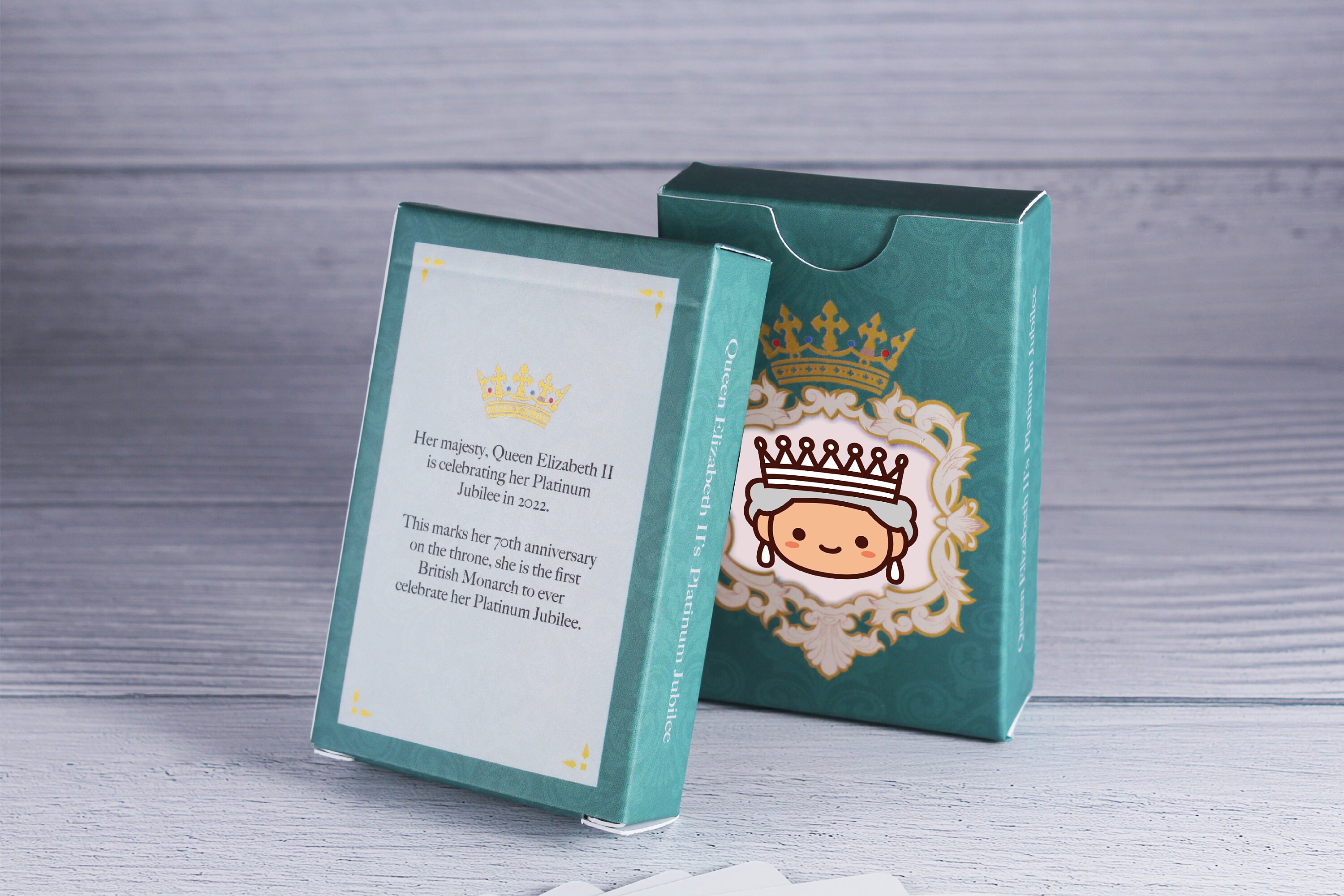 Queen of England Playing Cards - Image 6