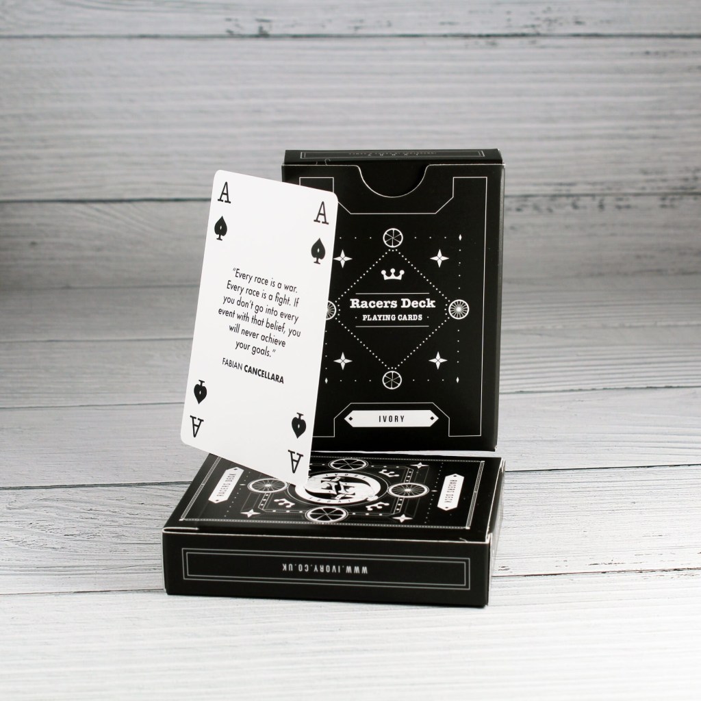 Racers Playing Cards
