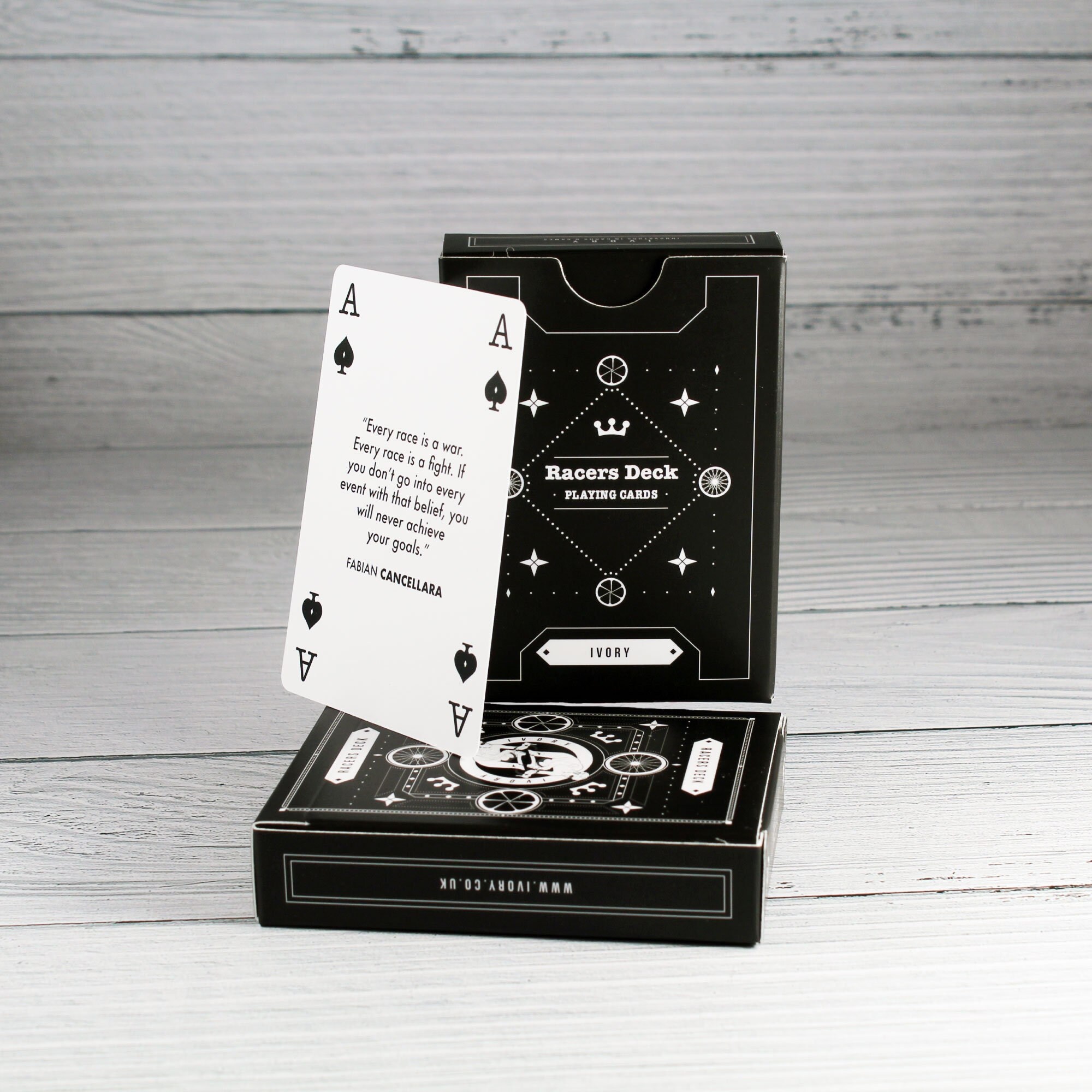 Racers Playing Cards