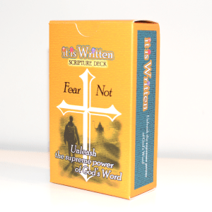 It is written scripture deck